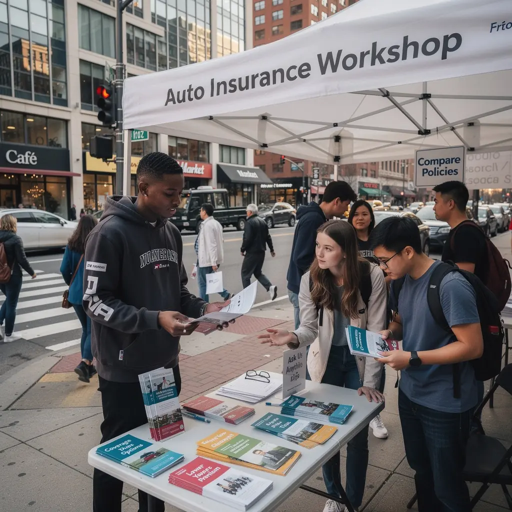 Ilustracja przedstawiająca zalety dostosowanego ubezpieczenia samochodowego.